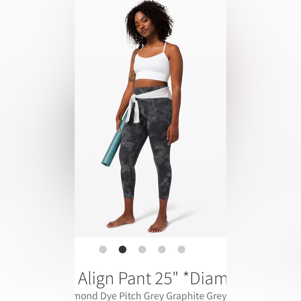 Lululemon Align Pant 25” Diamond Dye-EUC!!! - Picture 12 of 13